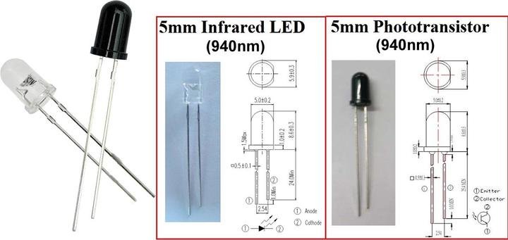 Produktbild Play-Zone IR-LED und IR-Receiver (Photodiode) Set