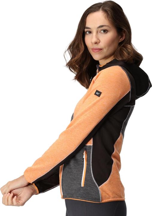 Actual product image Regatta Womens/Ladies Walbury VI Marl Full Zip Fleece Jacket (36 D)
