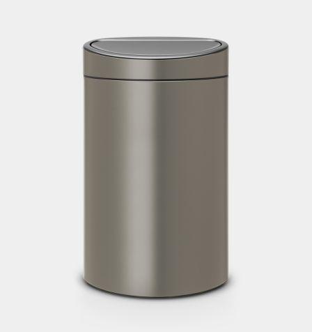 Actual product image Brabantia Trash can Touch Bin New,recycle, 23+10 L Platinum (33 l)