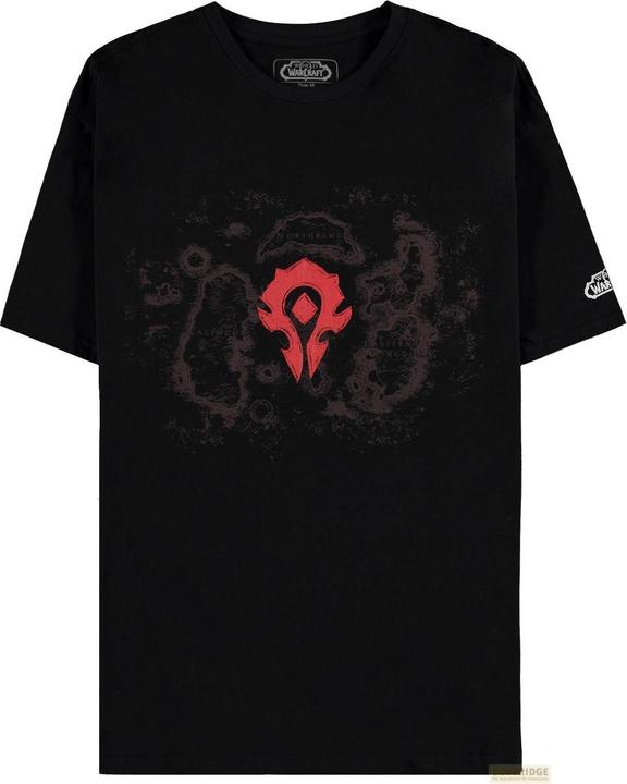 Difuzed World of Warcraft - Azeroth Horde - Men's Short Sleeved T-shirt - S (S)
