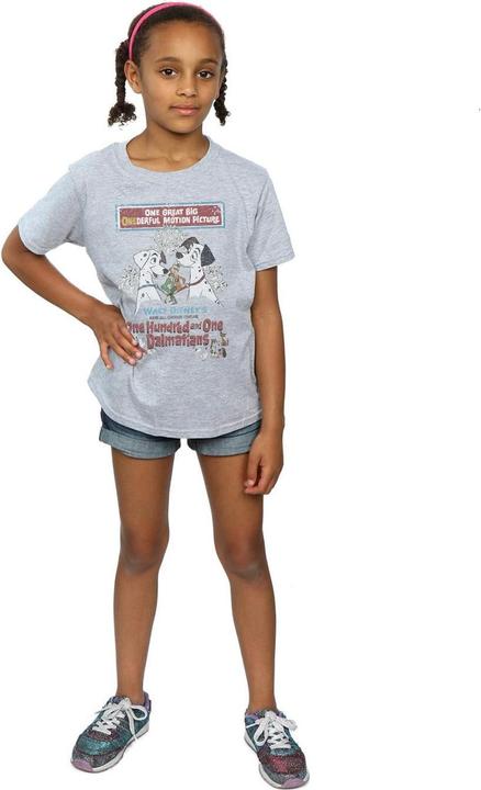 Image du produit Disney - T-shirt DALMATIANS RETRO POSTER - Fille (140, 146)