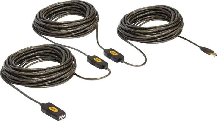 Actual product image Delock Extension cable USB 2.0 active (30 m, USB 2.0)