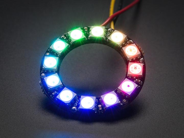 Immagine prodotto OEM Anello NeoPixel WS2812 con LED RGB a 12 pixel
