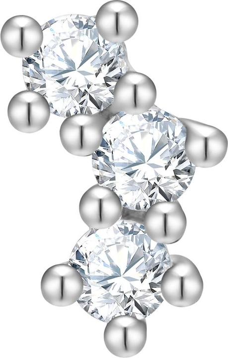 Produktbild Glanzstücke München Damen Ohrstecker Sterling Silber - 37356 (Sterling Silber)