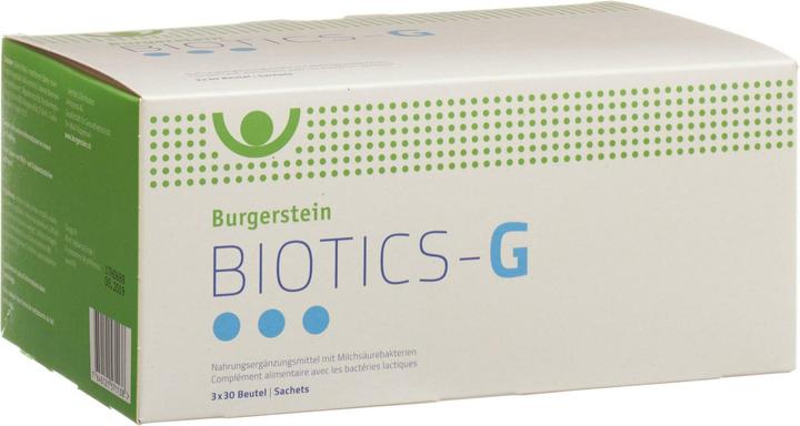 Produktbild Burgerstein BioticsG (90 Stück, Beutel, 460 g)
