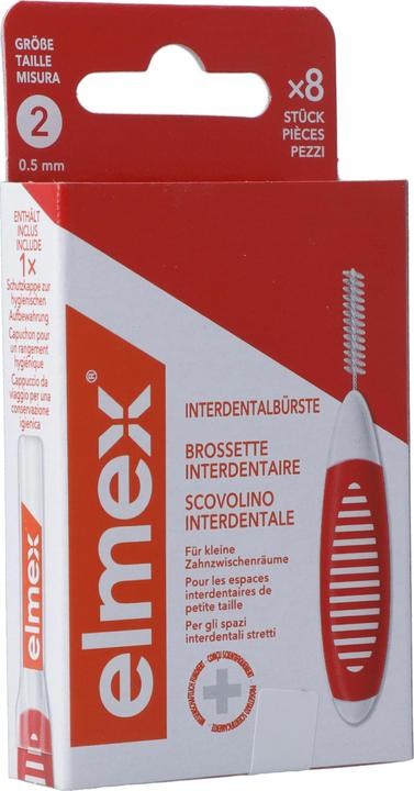Produktbild Elmex Rot, Grösse 2 (8 x, 2 mm)