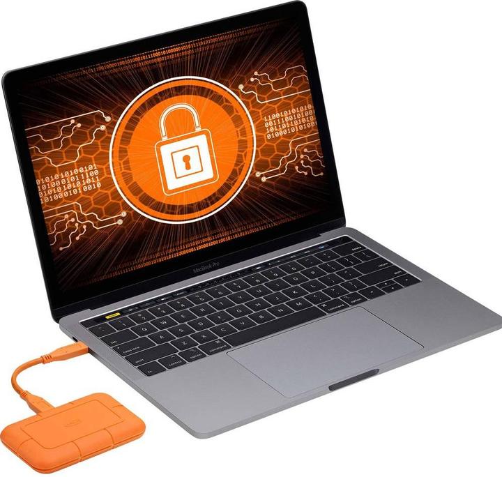 Actual product image LaCie Rugged SSD (500 GB)