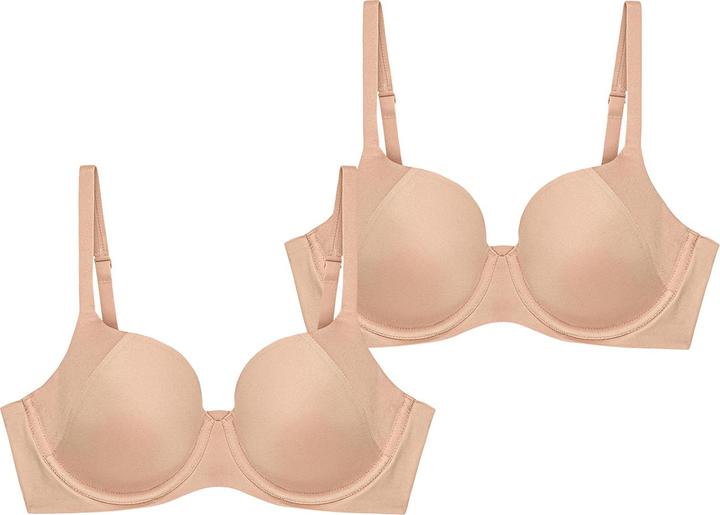 Immagine prodotto Triumph Reggiseno con ferretto Soft Touch di Body Make-up (75 E, Confezione da 2)