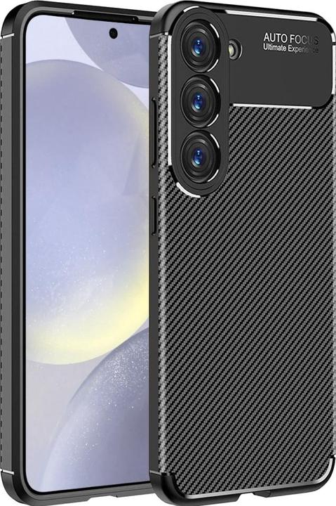 Immagine prodotto Screenguard Caso di design al carbonio (Samsung Galaxy S24+)