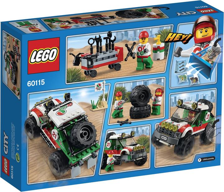 Produktbild LEGO Allrad-Geländewagen (60115, LEGO City)