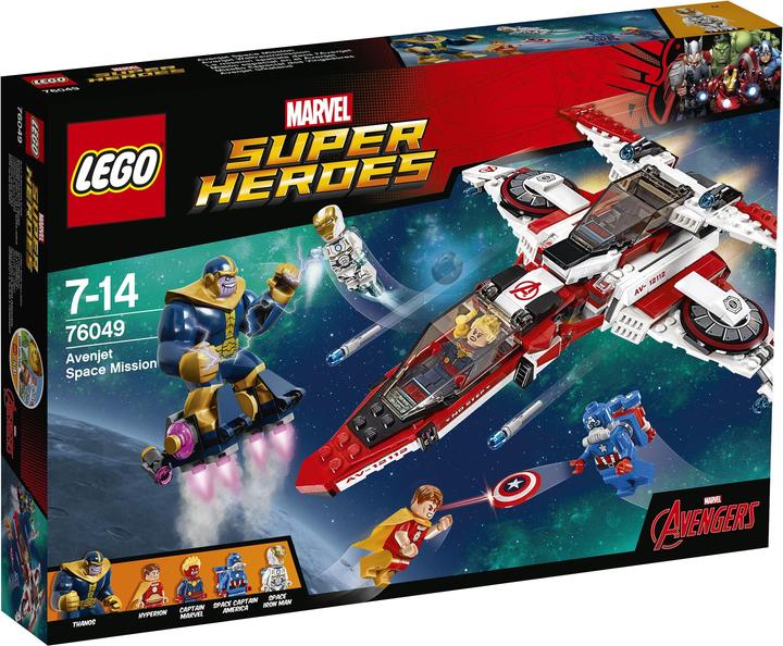 Image du produit LEGO Marvel Super Heroes La mission spatiale dans l'Avenjet (76049, LEGO Marvel)
