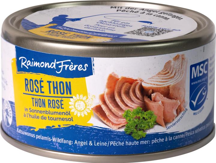 Produktbild Raimond Frères MSC Rosé Thon (Skipjack) Sonnenblumenöl-4er (990 g)