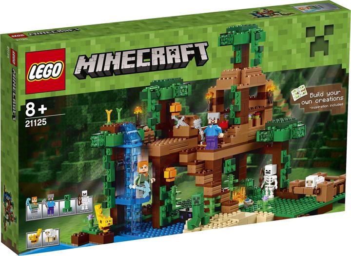 Actual product image LEGO The jungle tree house (21125, LEGO Minecraft)