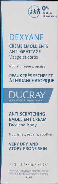 Etichetta energetica Pierre Fabre DUCRAY DEXYANE crema idratante, 200 ml CRE (200 ml, Crema da giorno)