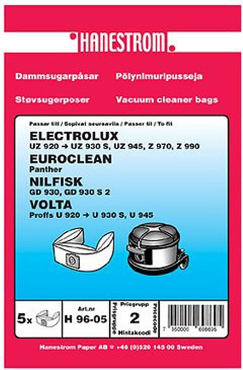 Actual product image JTI Staubbeutel Nilfisk 5er Pack VP930 (1 x)