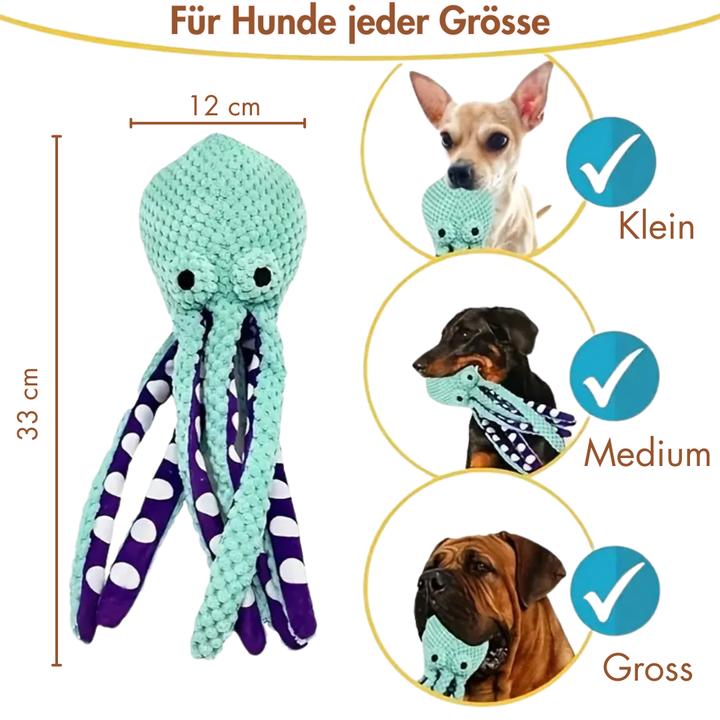 Produktbild Suba Hunde-Quietschspielzeug Krake