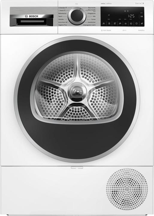Bosch Hausgeräte WQG233C0CH (8 kg, Droite, Fiche CH)