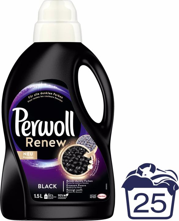 Image du produit Perwoll Noir (25 Cycles de lavage, Liquide)
