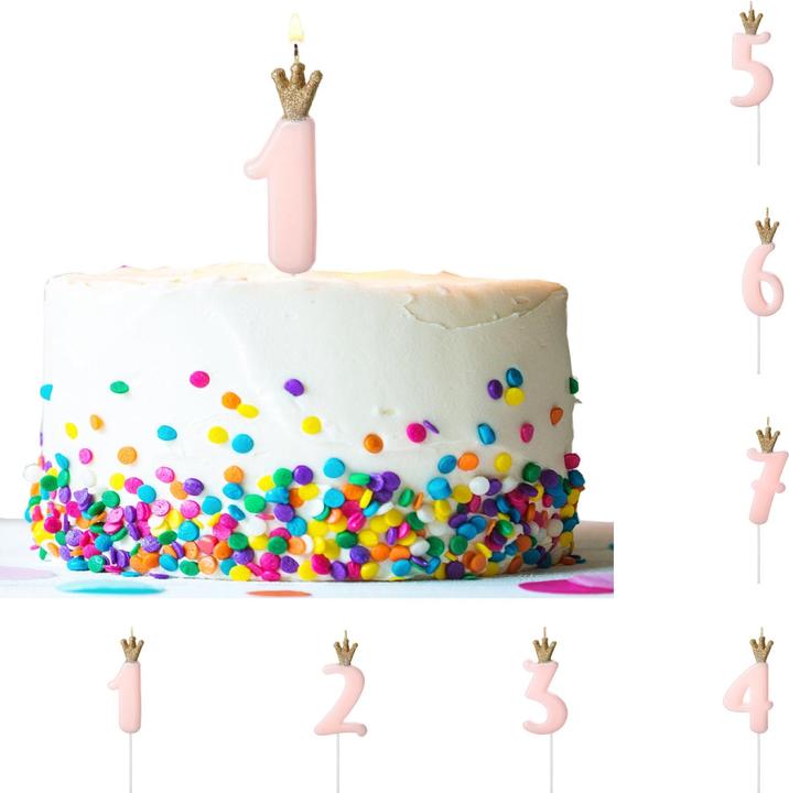 Produktbild Partydeco Zahlenkerze (1 x)