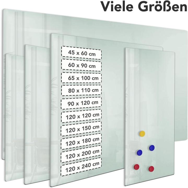 Image du produit Master of Boards Tableau en verre Verre de sécurité (65 x 100 cm)