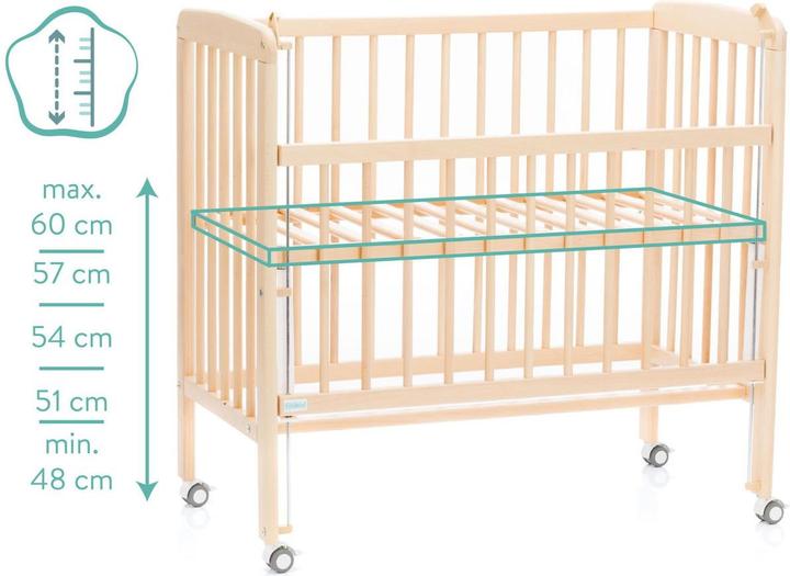 Actual product image Fillikid Nino co-sleeper