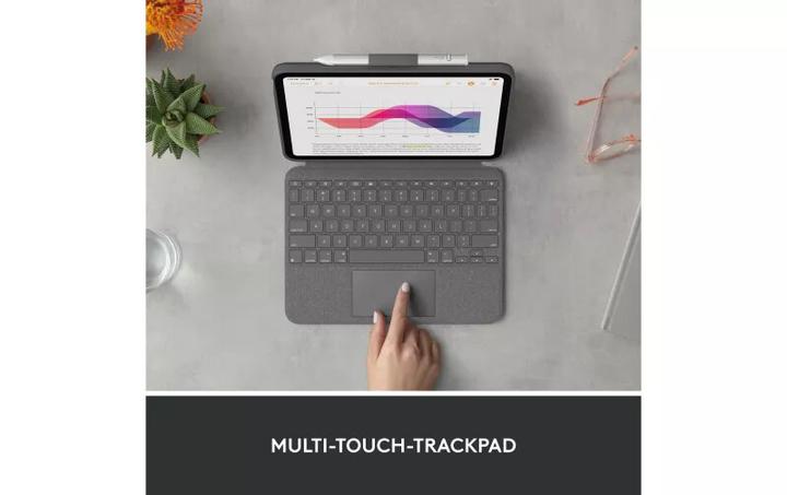 Produktbild Logitech Combo Touch (CH, iPad 2022 (10. Gen))