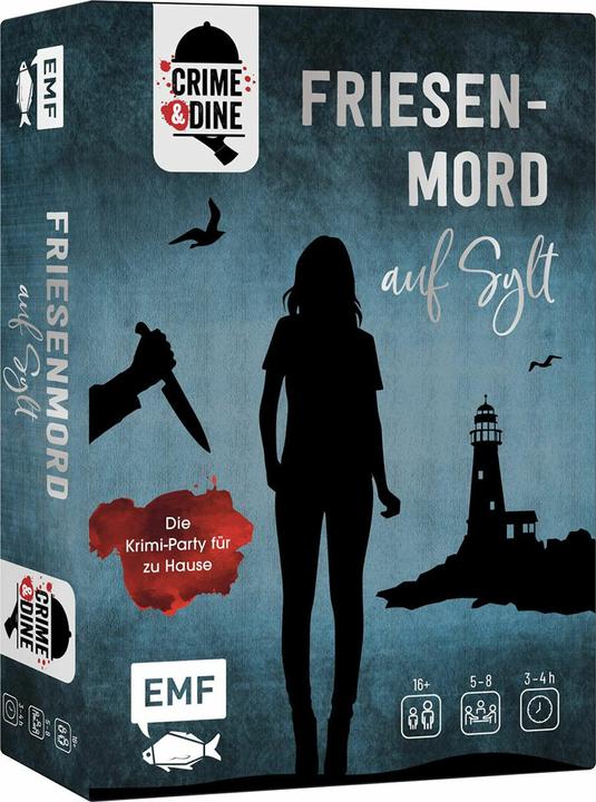 Image du produit Crime & Dine - Le coffret dîner mystère : Meurtre d'un Frison sur l'île de Sylt (Allemand)