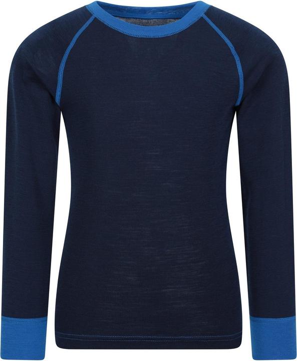 Mountain Warehouse ChildrensKids Merino II Round Neck Base Layer Top
