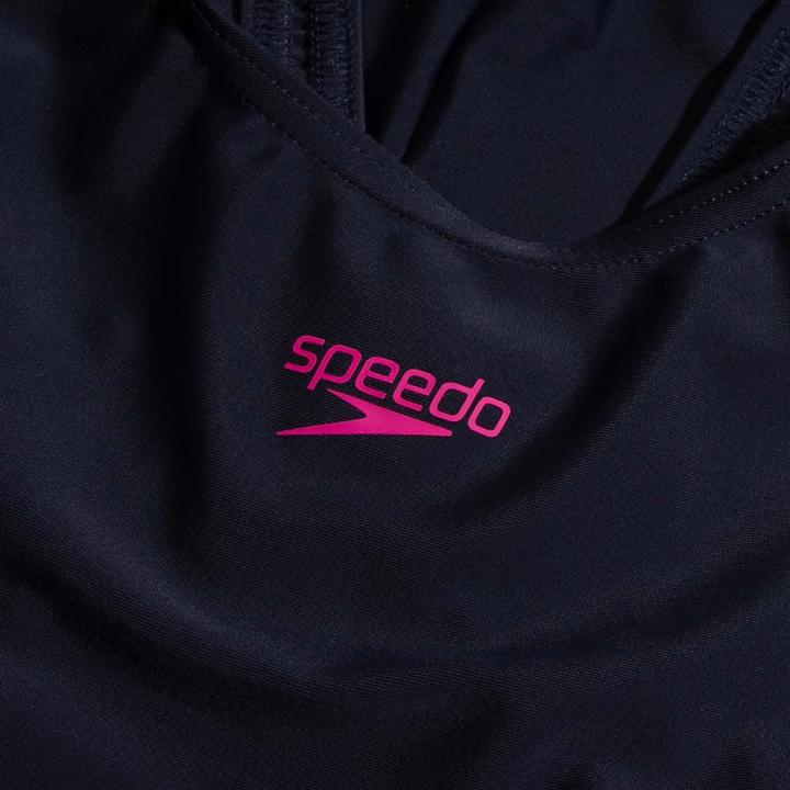 Actual product image Speedo Girls Placement Muscleback One Piece Swimsuit (116)