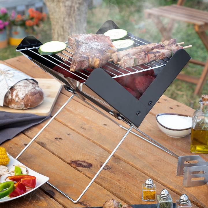 Image du produit InnovaGoods Mini-barbecue au charbon de bois