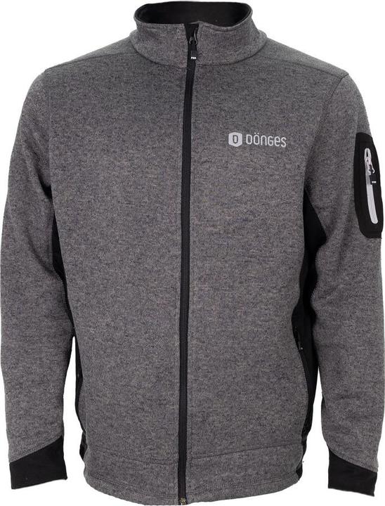 Produktbild Dönges Strickfleecejacke, anthrazit, Herren, Grösse XL (XL)