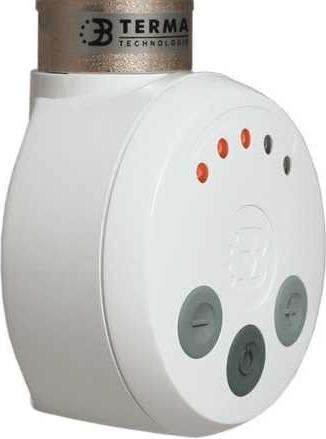 Produktbild Terma MERT - Thermostat Regler MEG für Handtuchheizkörper, inklusive Heizpatrone 400W, Weiss