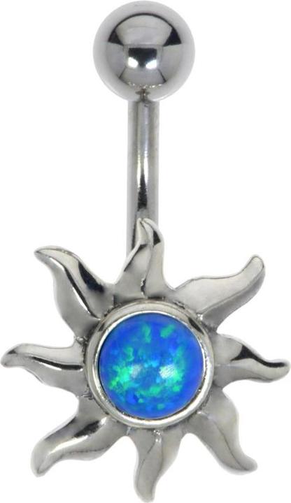 Image du produit Bijouteria Piercing nombril (Acier chirurgical 316L, Perle, Argent 925)