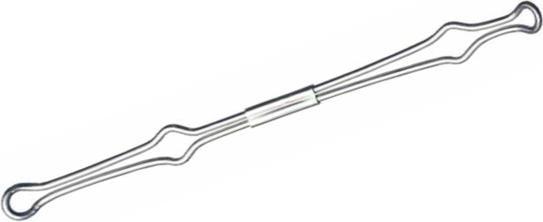 Actual product image Veloflex Hold down metal silver (100 Piece)