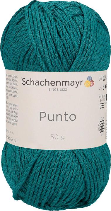 Actual product image Wool Punto Teal (90 m)