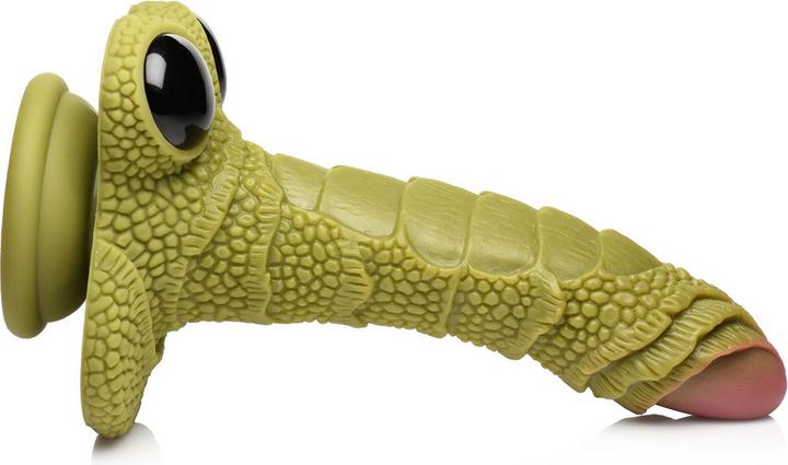 Produktbild Creature Cocks Swamp Monster Scaly Silicone Dildo - Black