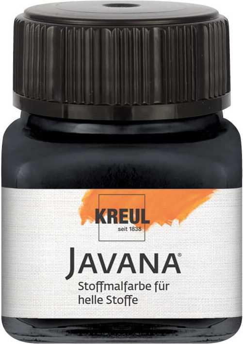 Produktbild Kreul Stoffmalfarbe Tex Sunny helle Stoffe (Schwarz, 20 ml)
