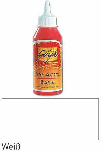 Actual product image Kreul Basic acrylic 250ml (White, 250 ml)