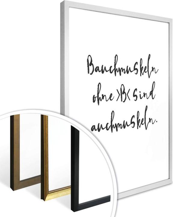 Immagine prodotto Trenddeko Muscoli addominali senza B (60 x 80 cm)