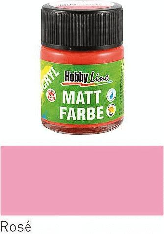 Actual product image Kreul Acrylic matte paint rosé 50ml (Raspberry, 50 ml)