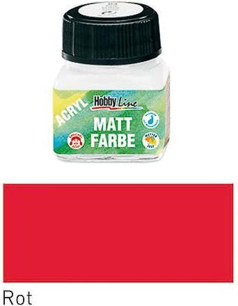 Image du produit Kreul Couleur mat 20ml (Rouge, 20 ml)