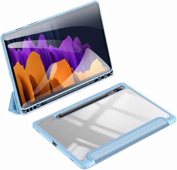 Actual product image Dux Ducis Toby Series Leather Book Cover Case (Galaxy Tab S8, Galaxy Tab S7)