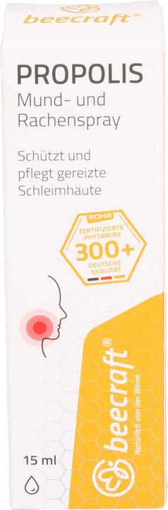 Image du produit Sanhelios beecraft Spray buccal et pharyngé à la propolis, solution de 15 ml (15 ml)