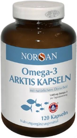Produktbild Norsan Omega-3 Arktis (120 Stück, Kapseln)