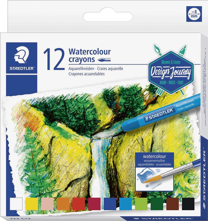 Immagine prodotto Staedtler Gesso acquerello 'Design Journey (Multicolore, 12 x)
