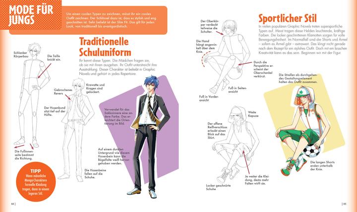 Produktbild Dein ultimativer Manga-Anime-Zeichenkurs – Fashion – Starke Charaktere in stylischen Outfits (Deutsch, Christopher Hart, 2021)