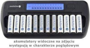 Actual product image Everactive 1-12 AA / AAA battery charger with LCD display (1 pcs., AAA, AA, Chargers without battery)