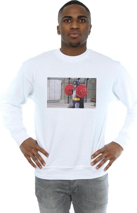 Actual product image Mens Batman TV Series Bat Gains Cotton Sweatshirt (5XL)