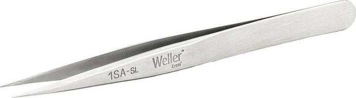 Image du produit Weller Erem Pincette Erem en acier inoxydable Résistante aux acides, pointe droite, pointue, 120 mm
