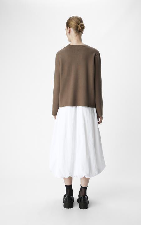 Actual product image Object Balloon midi skirt (34)